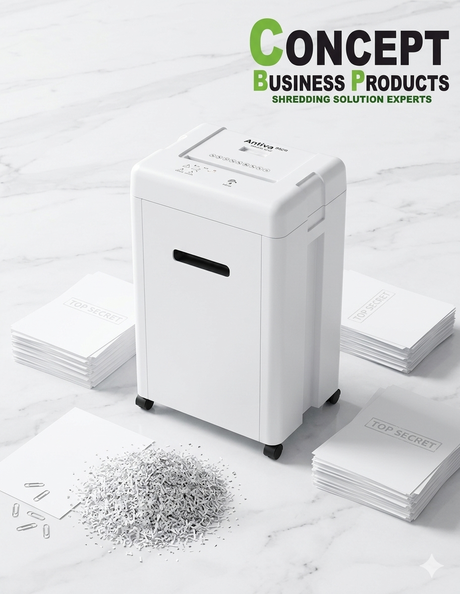 ANTIVA 9520 CCX - MIcro Cut Paper Shredder Machine - Concept Business Products - 9820611667