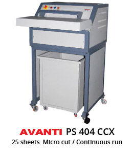 Avanti PS 404 CCX DEPARTMENTAL HEAVY DUTY DOCUMENT SHREDDER